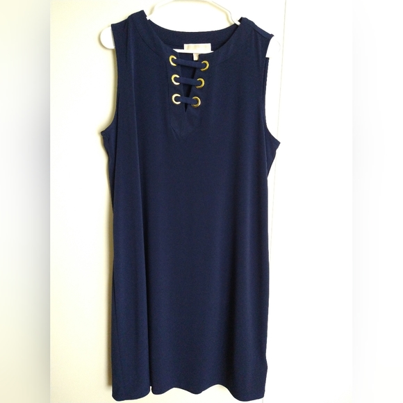 Dresses & Skirts - Michael Michael Kors navy dress size XL